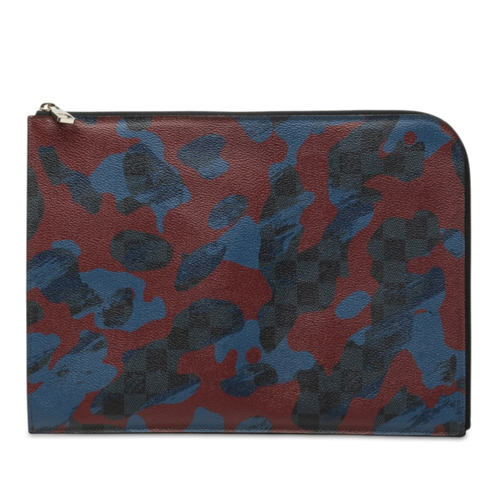 Pre-Loved Louis Vuitton Damier Cobalt Camouflage Pochette Jour GM